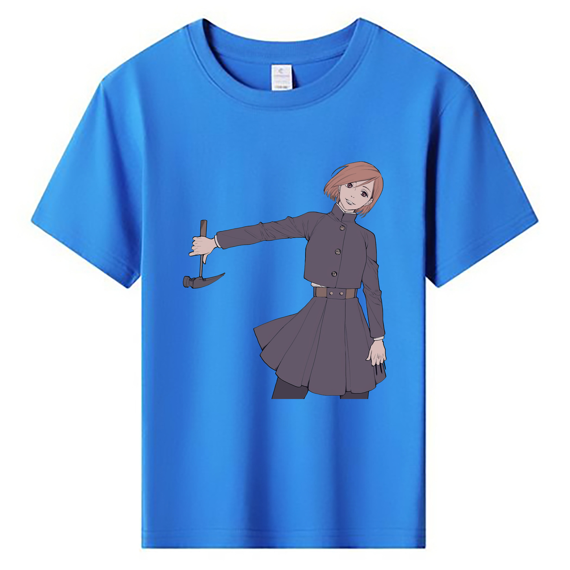 （画像用） 呪術廻戦 Jujutsu Kaisen 綿100％キッズTシャツ（フロントプリント）